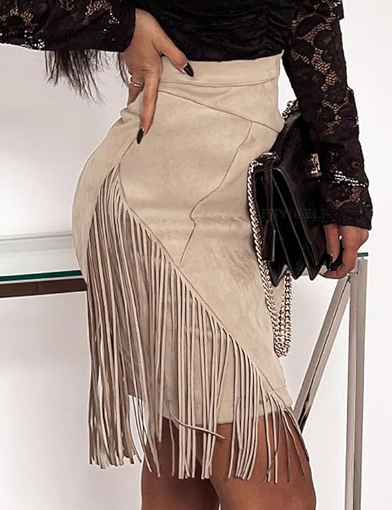 fringe skirt